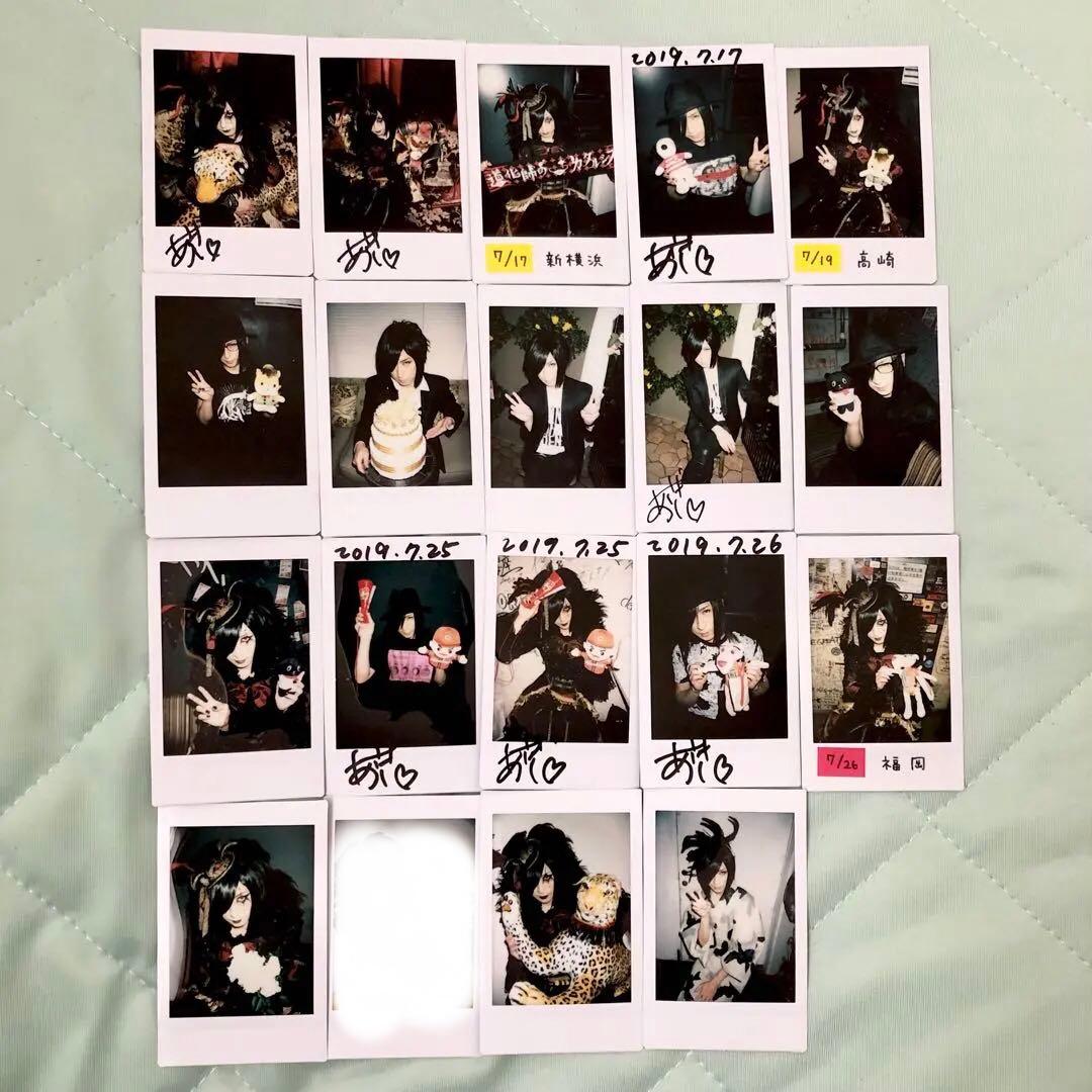 D　ASAGI 浅葱　チェキ　道化師のカタルシス ①　CD シングル グッズ