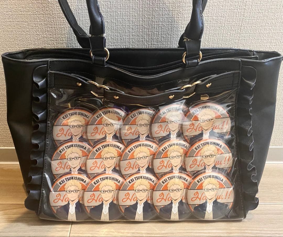 月島蛍 スイパラ 缶バッジ 痛バ