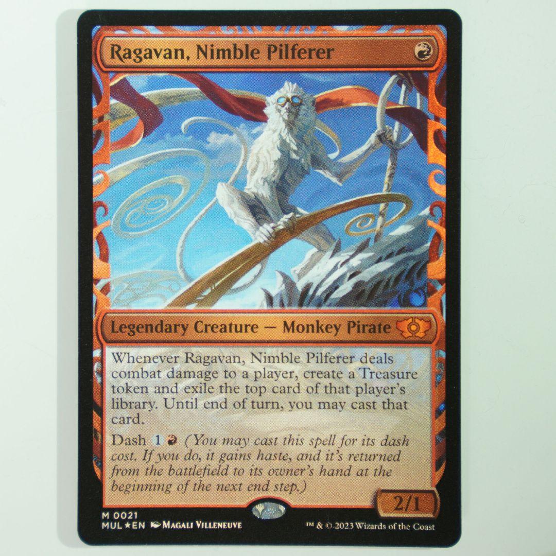 MTG　敏捷なこそ泥、ラガバン 英語　foil