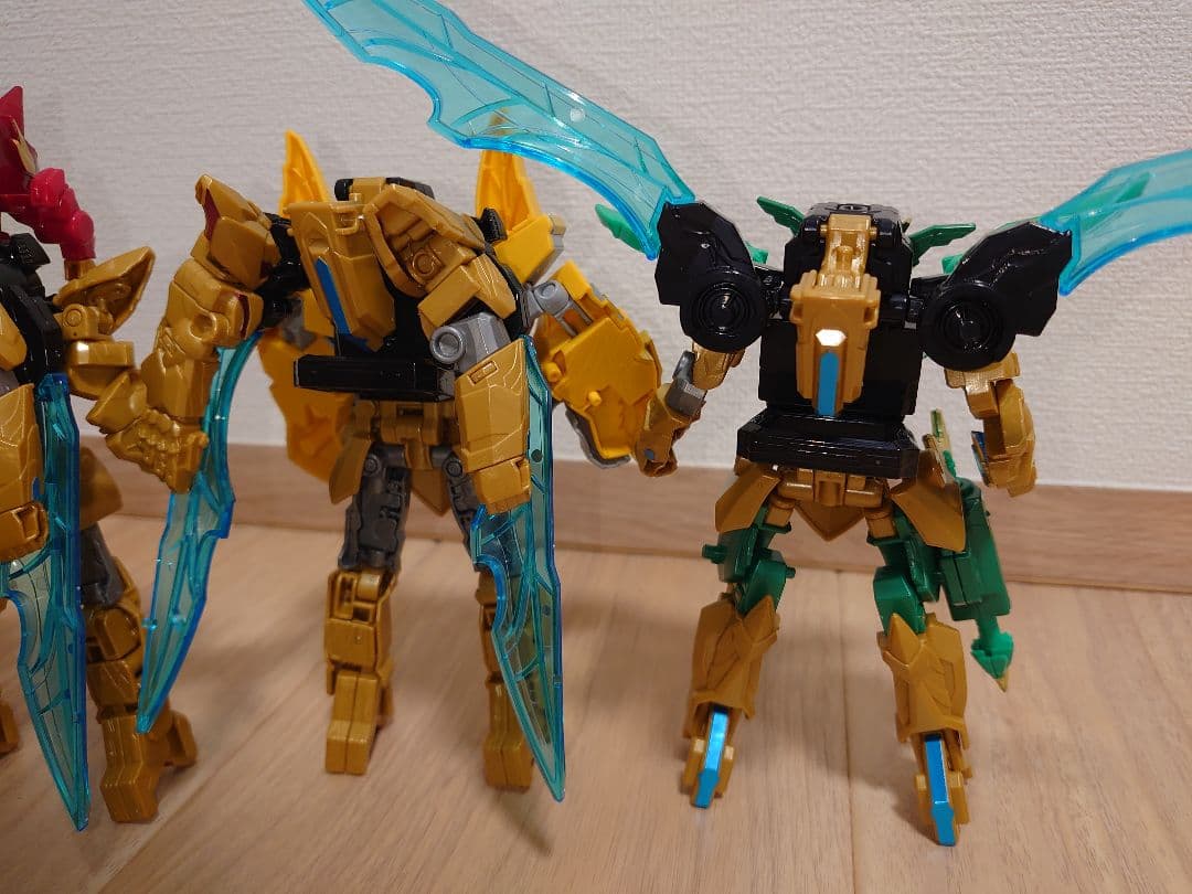 ミニプラ　テガソード　グーデバーン　ブラック大獣神　勇動　ゴジュウジャー