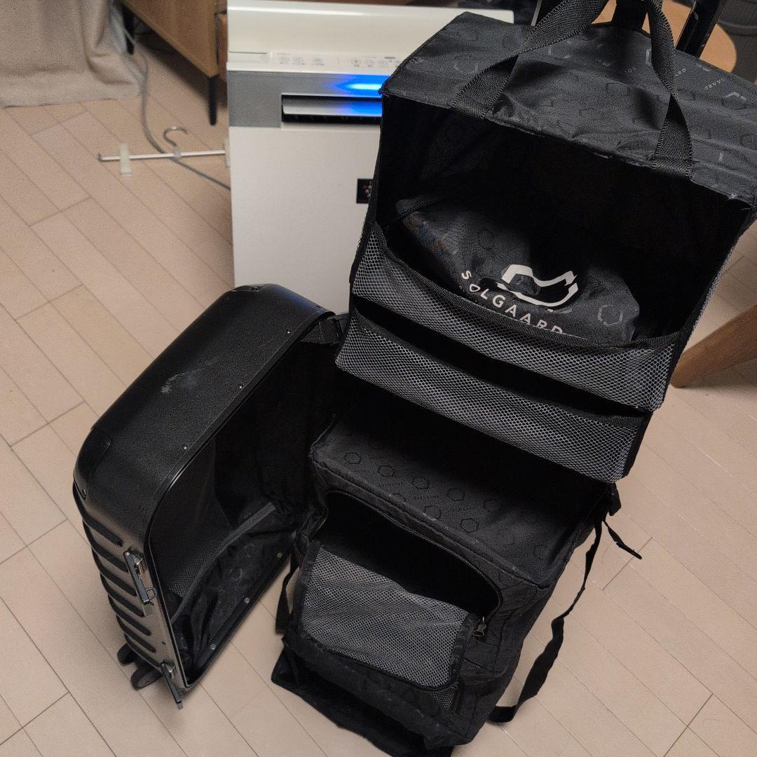 SOLGAARD ソルガード　スーツケース　キャリーケース60l 中型Mサイズ