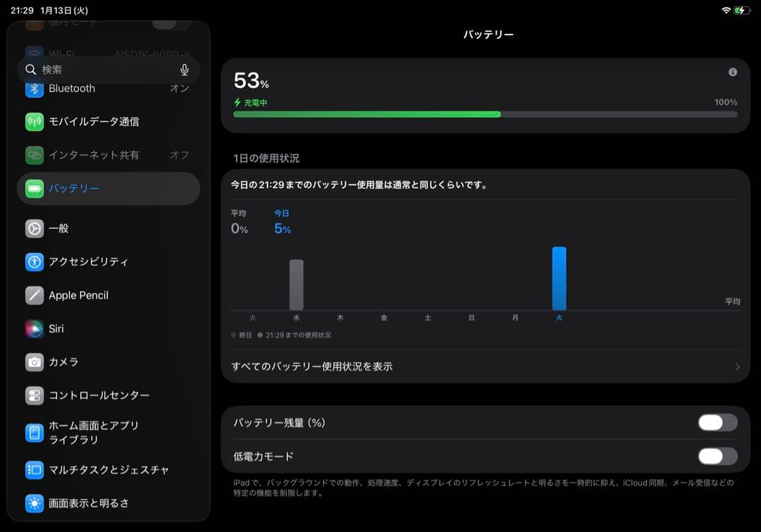 iPadPro第二世代256GB MXE52J/A とApple Pencil