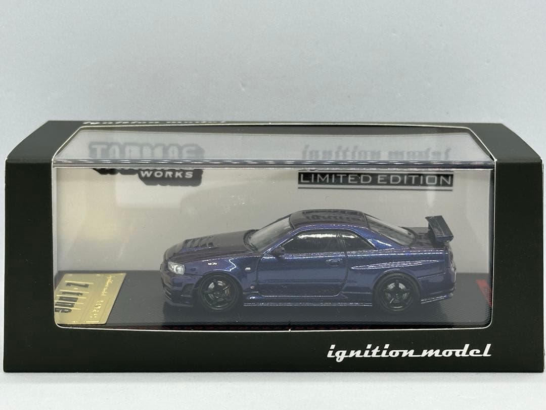 イグニッションモデル R34 GT-R Z-Tune ミッドナイトパープル