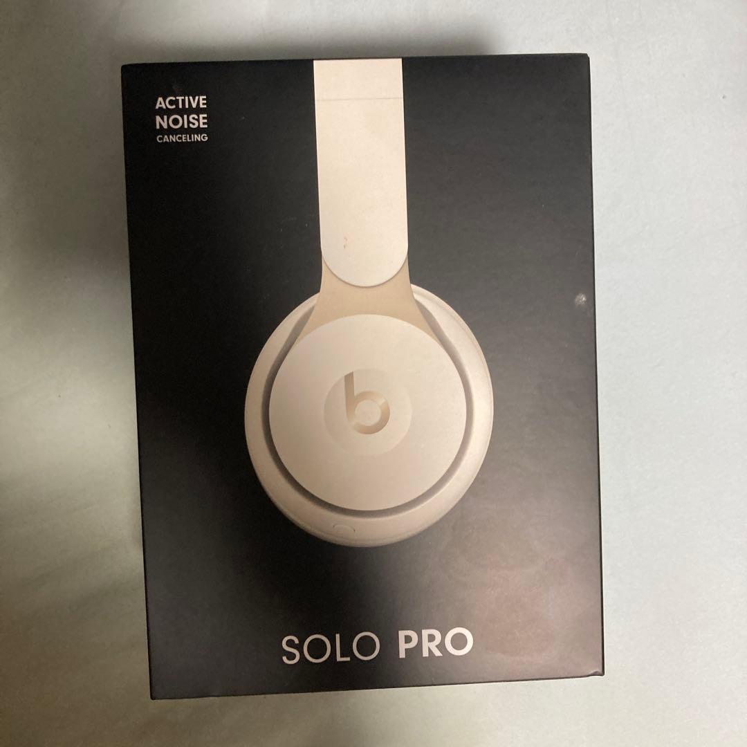 Beats Solo Pro ワイヤレスヘッドホン アイボリー