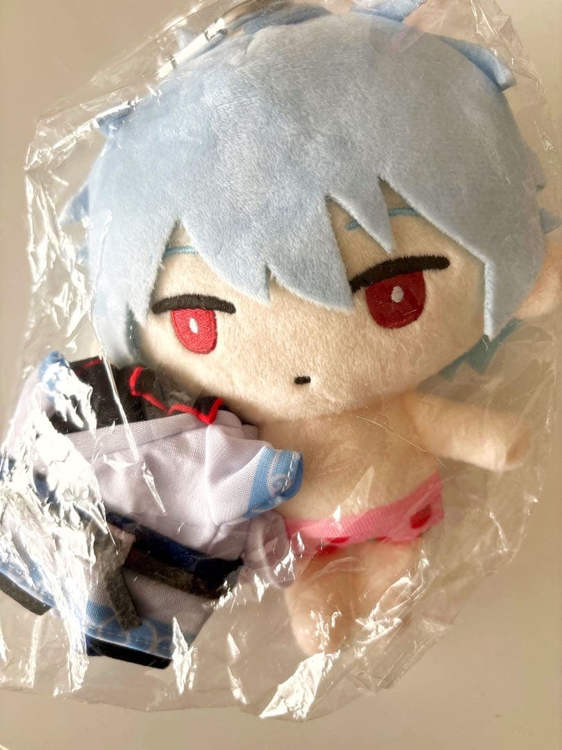 銀魂　ジャンフェス　坂田銀時 おきがえミニポーチ＆おきがえウェア