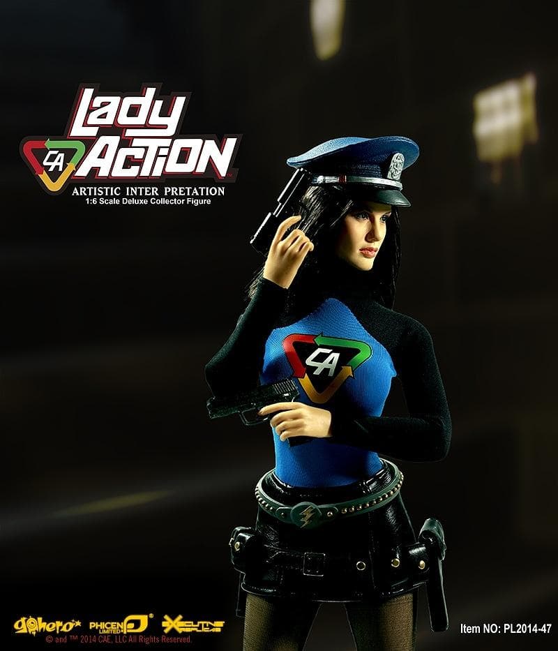 アメコミ PHICEN 1/6 CA LADY ACTION TBLeague