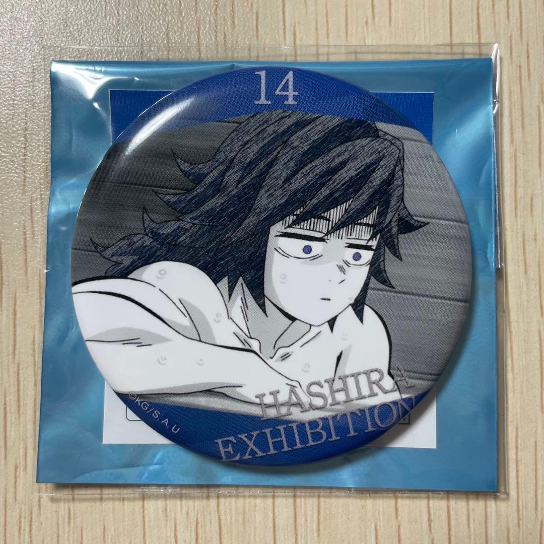 鬼滅の刃 柱展 柱百景 エモーショナル缶バッジ 冨岡義勇 14