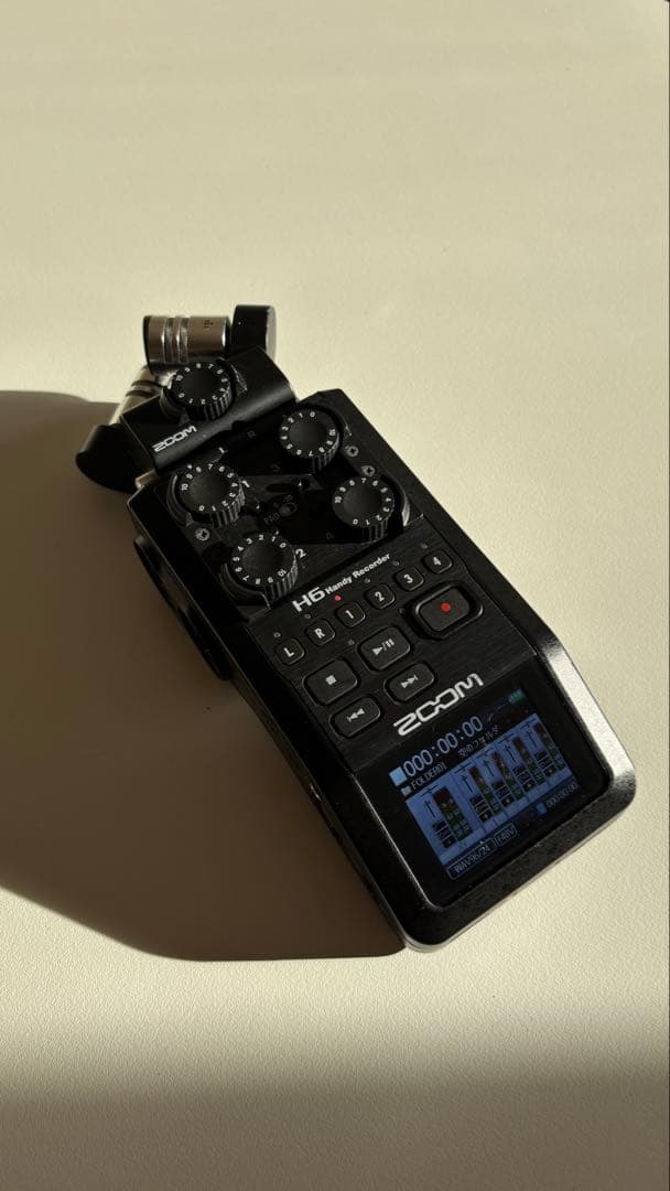 ZOOM H6 本体+マイク