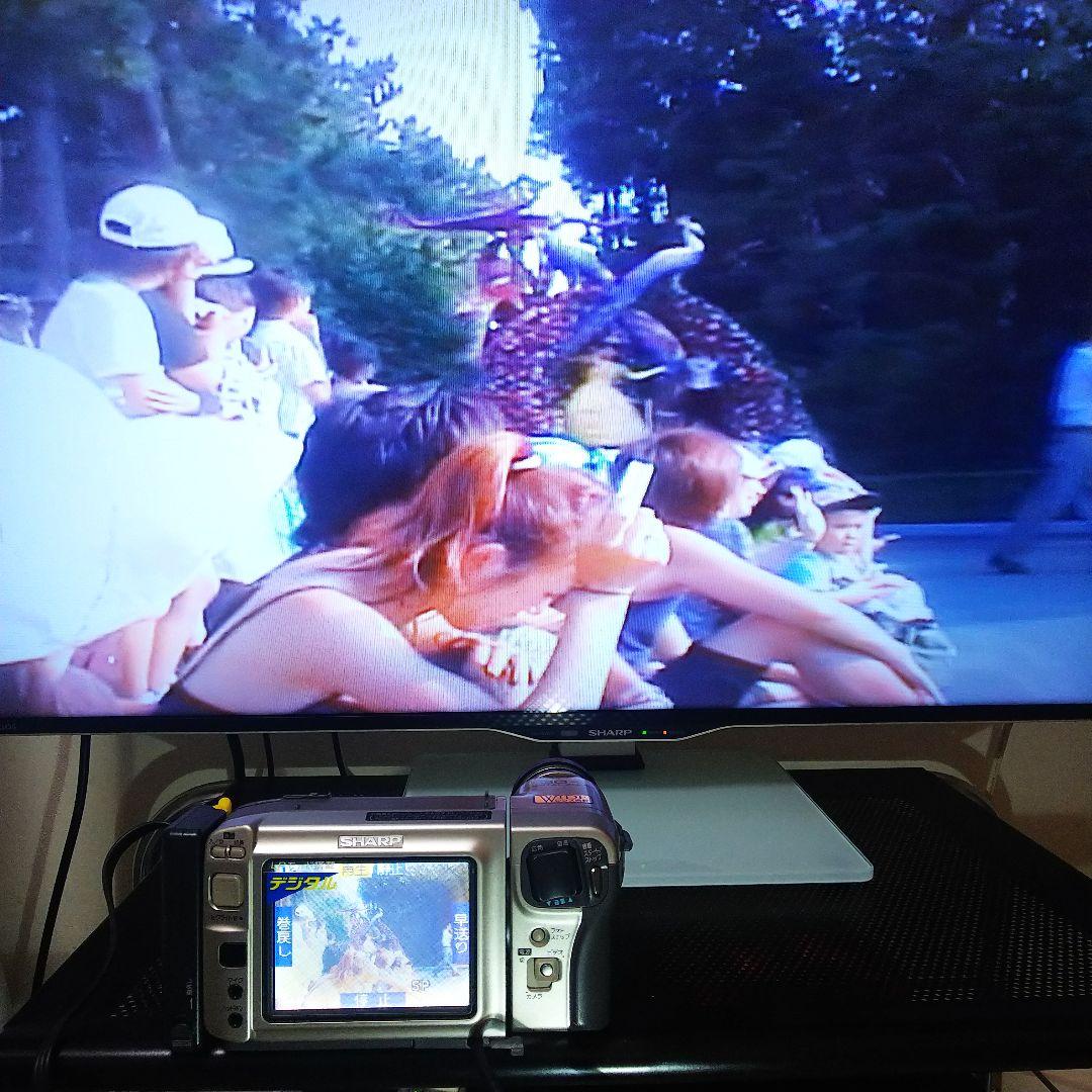 ★再生可能 SHARP ミニ DV ビデオカメラ VL-EX2