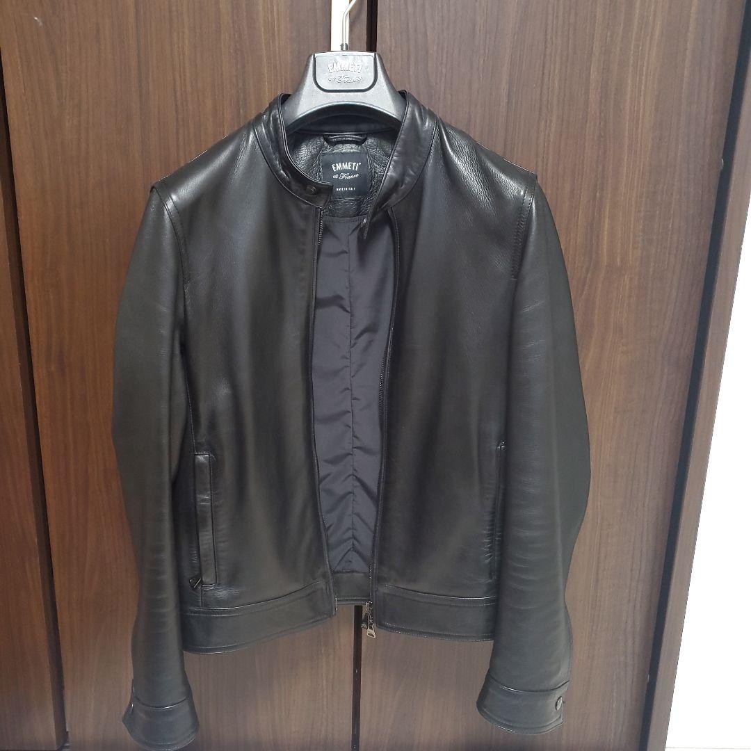 EMMETI/エンメティ JURI　ライダースジャケット 44