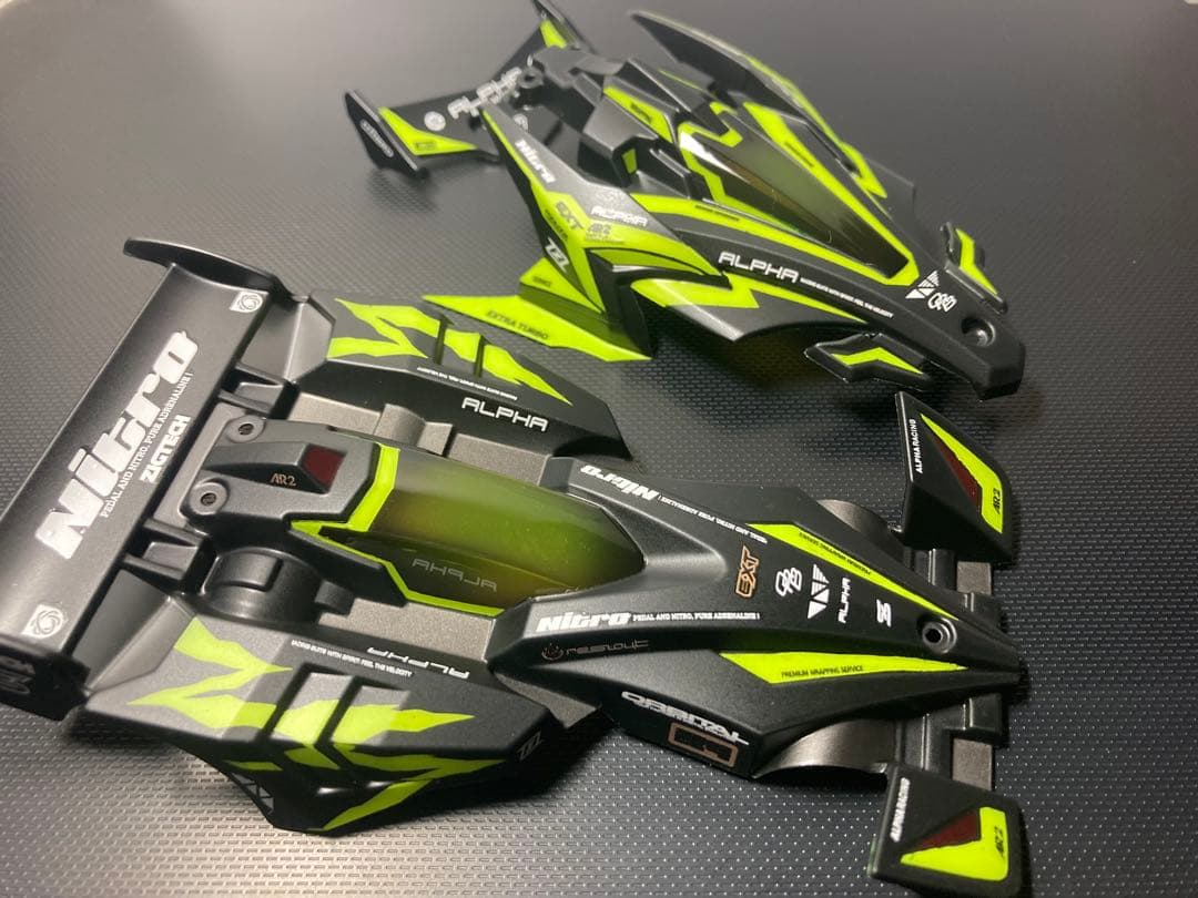 Tasa様御依頼品　ミニ四駆サイクロンマグナム　アバンテMk.Ⅲ ポリカボディー