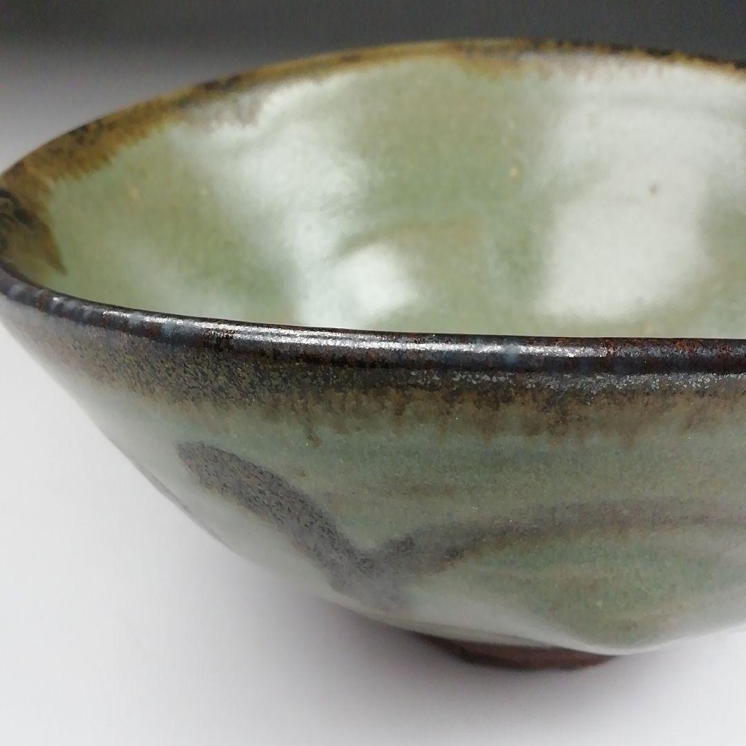 Ｔ５１７　茶碗　『絵唐津』『松古窯　佐久間勝山』　共箱　抹茶碗　茶道具