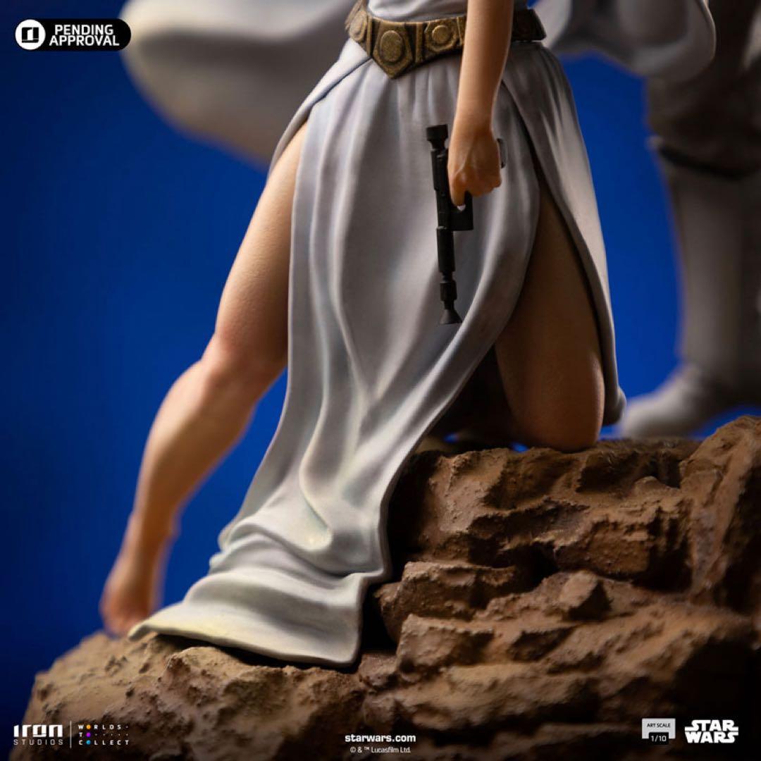 【新品】スター・ウォーズ フィギュア ルーク・スカイウォーカーとレイア・オーガナ