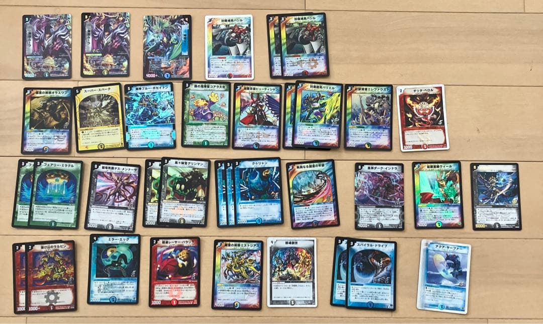 大量デュエマ初期 デュエマ 旧枠 まとめ売り ノーマルカードは1000以上あり
