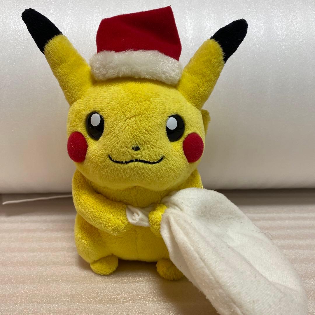 ポケモンセンター　クリスマス　2004　ピカチュウサンタ　ぬいぐるみ