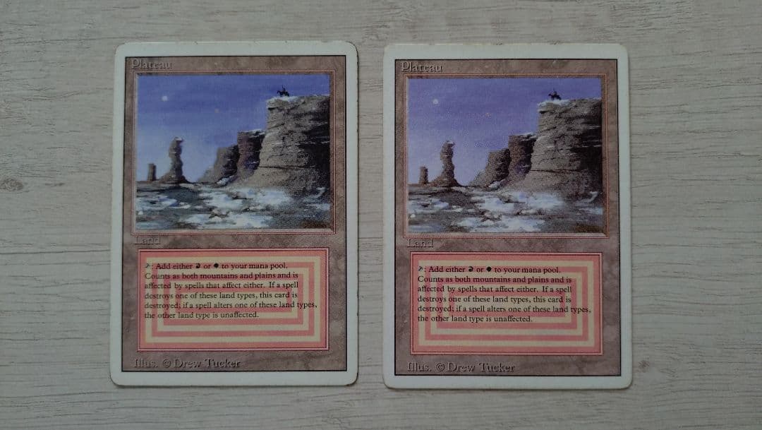 Plateau (英) 2枚