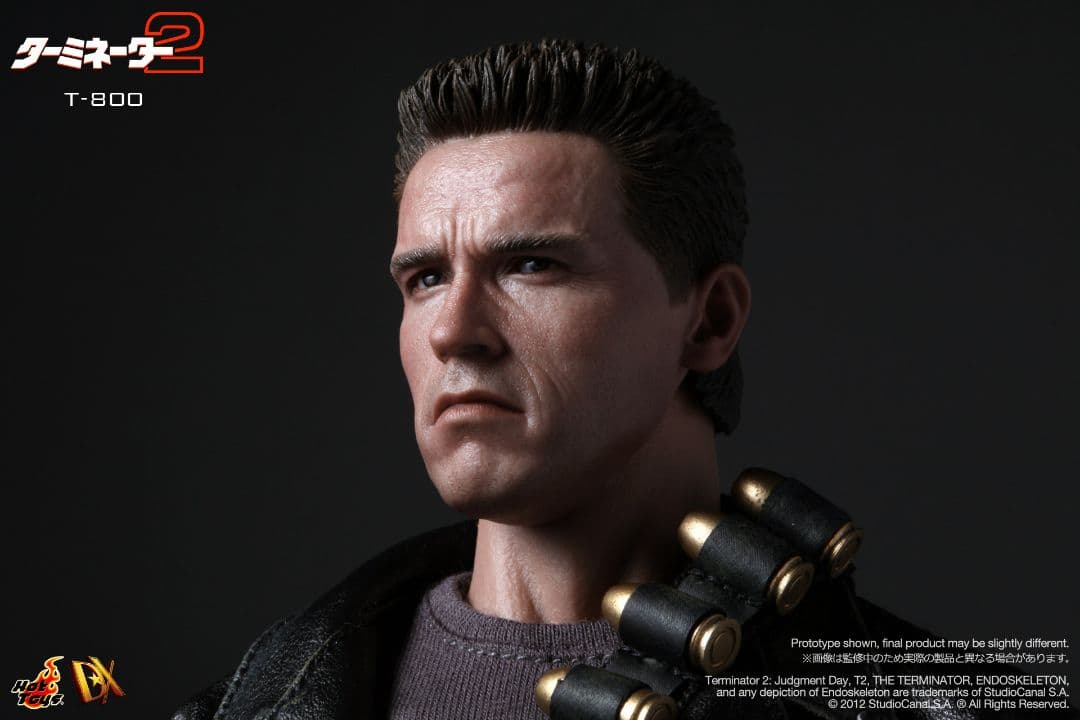 マ*ン様 ホットトイズDX ターミネーター2 T-800 フィギュア 1/6スケ