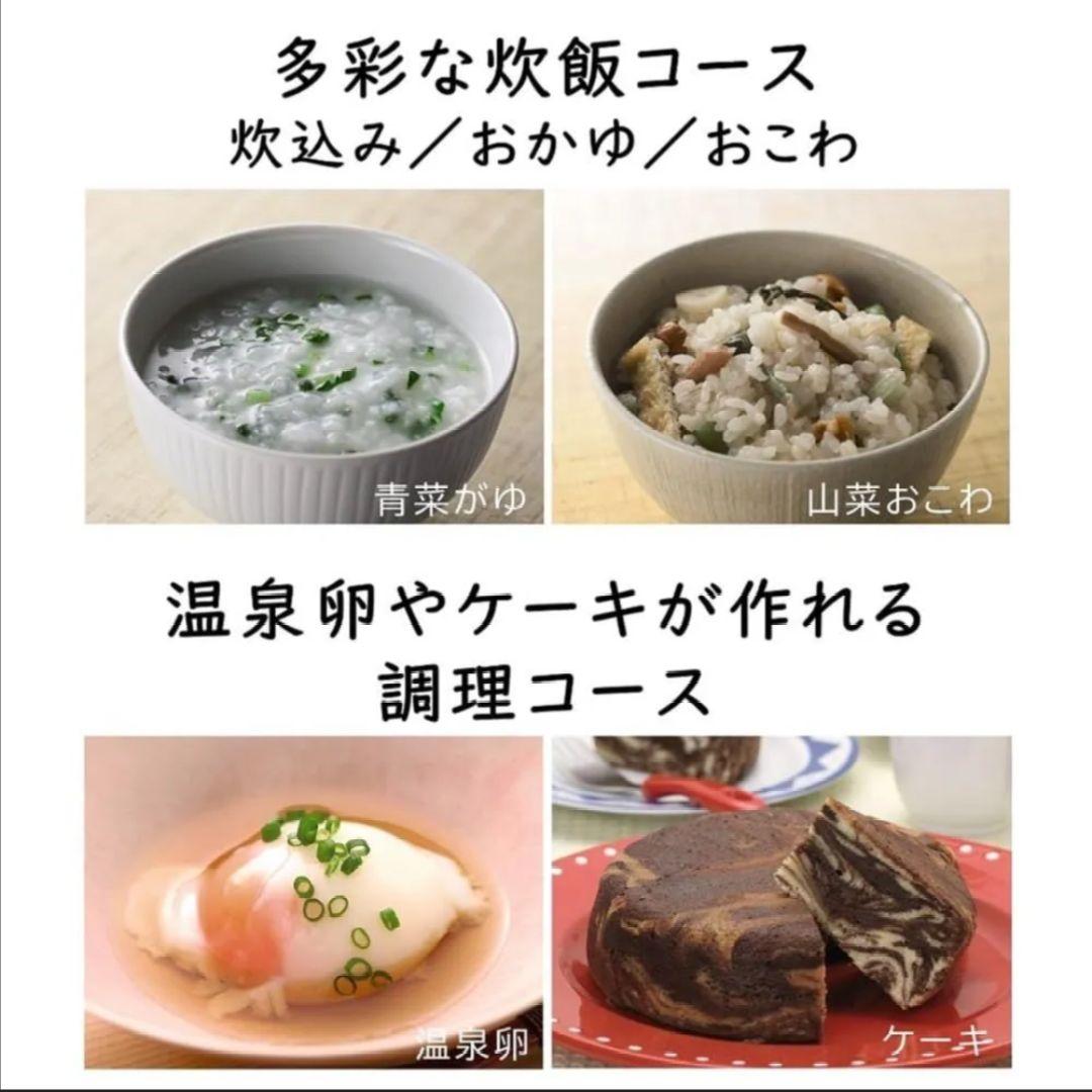 新品未使用　日立 炊飯器 5.5合 RZ-H10EJ S シルバーメタリック