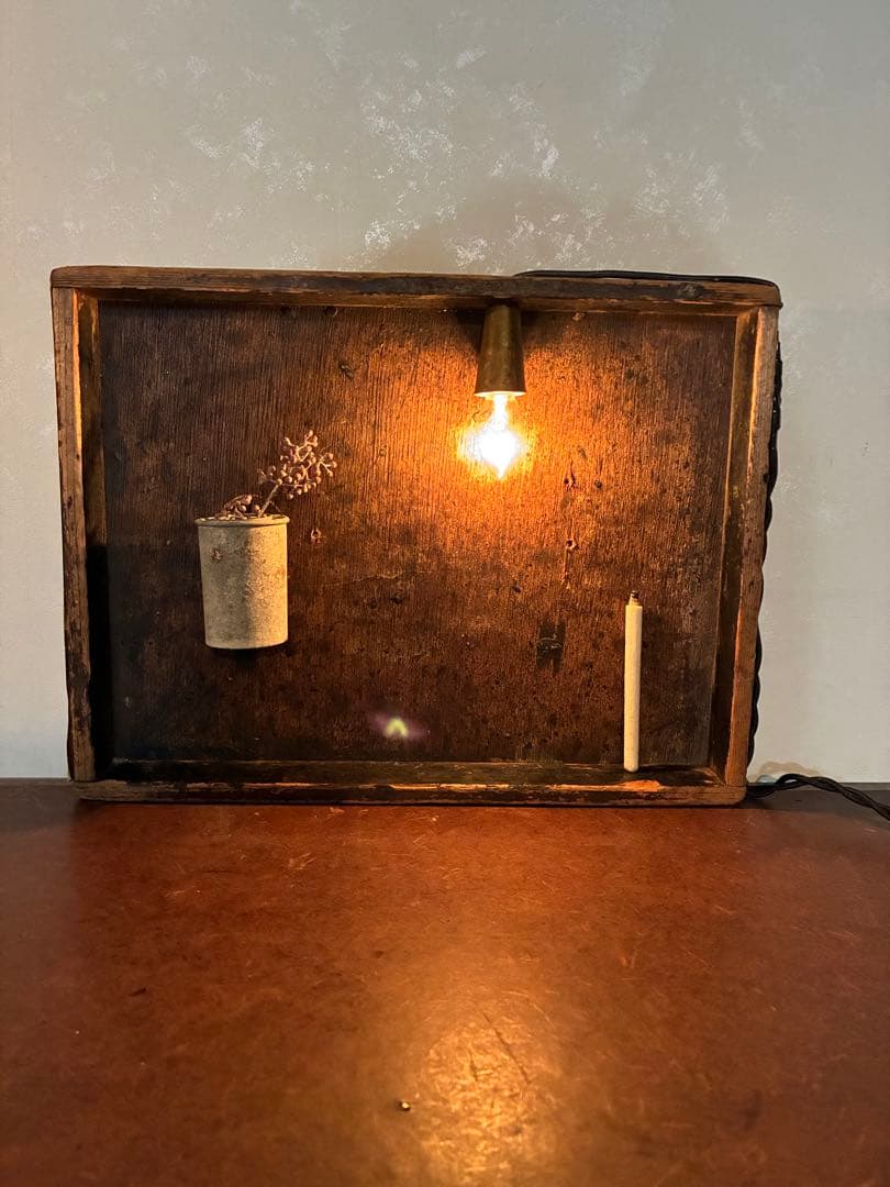 古道具 壁掛け ライト 置き型ライト 照明 古雑貨