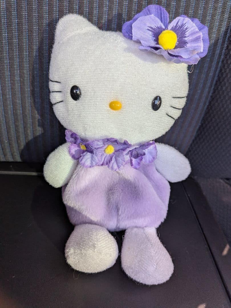 レア★ハローキティ ぬいぐるみ 紫