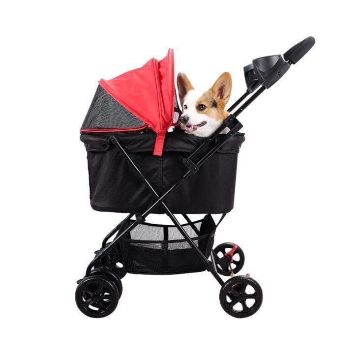 Ibiyaya　ペット用カート　ストローラー　FS1617-R　【平行輸入品】