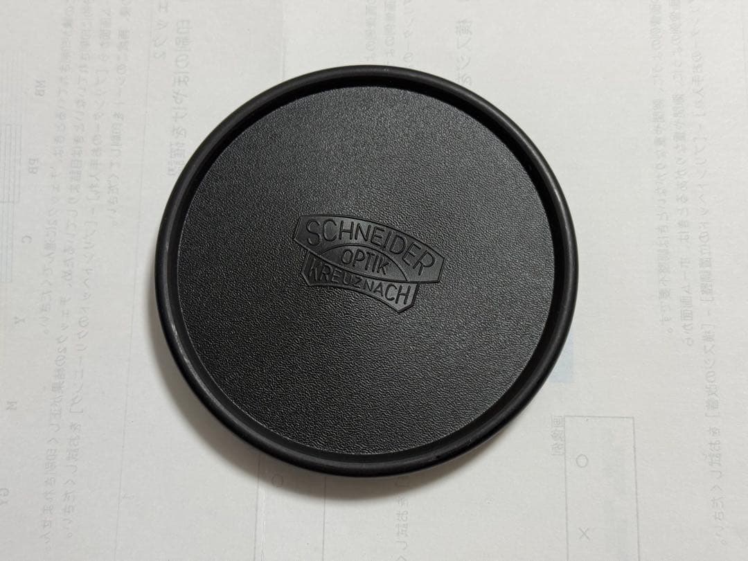 102MM シュナイダーレンズ交換レンズフロントキャップ