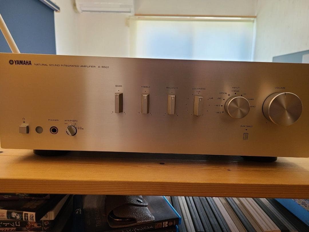 YAMAHA A-S501 プリメインアンプ デジタル入力 動作品