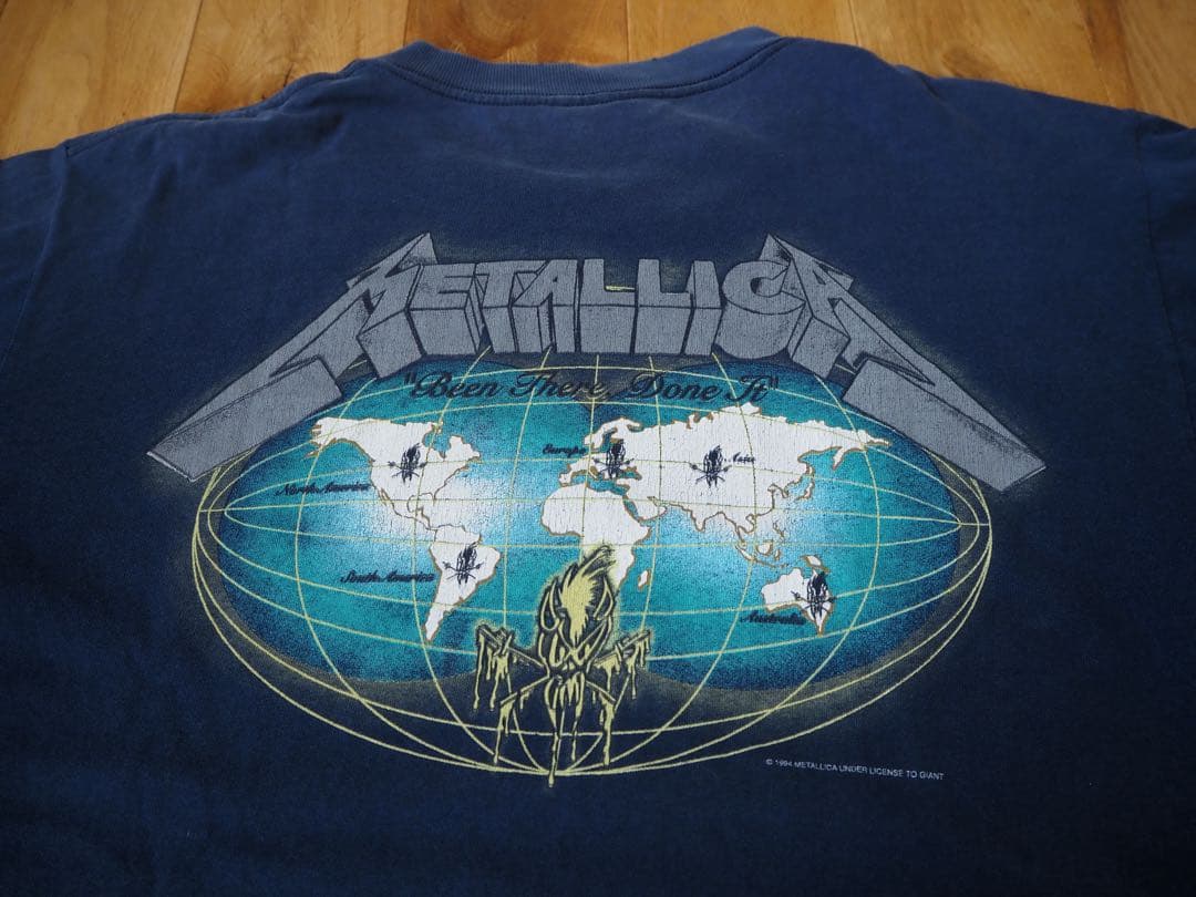 LLICA メタリカTシャツ giantタグ