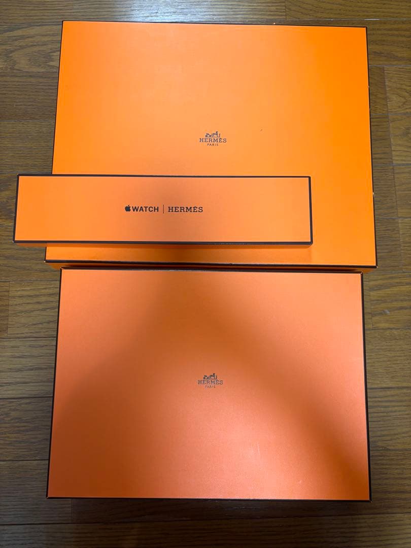 エルメス　空箱　三つ