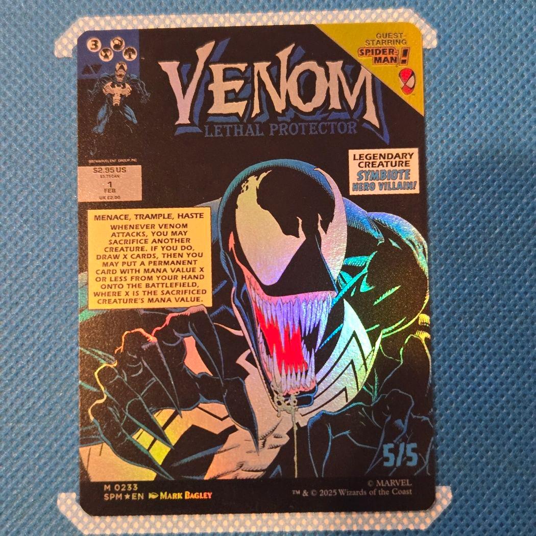 MTG エディ・ブロック/Eddie Brock 英語 ボーダーレス FOIL