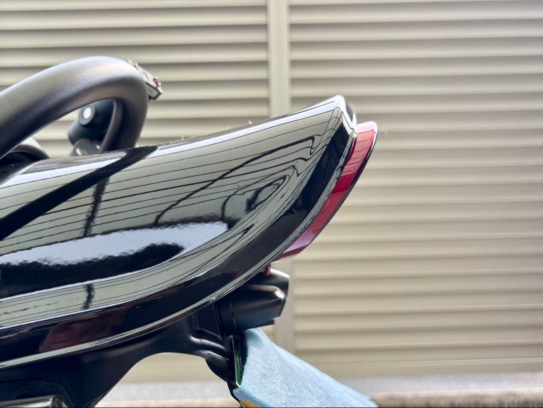 延長カラー付き！ 定番カラーダークレッドZ900RS テールランプ アワビテール