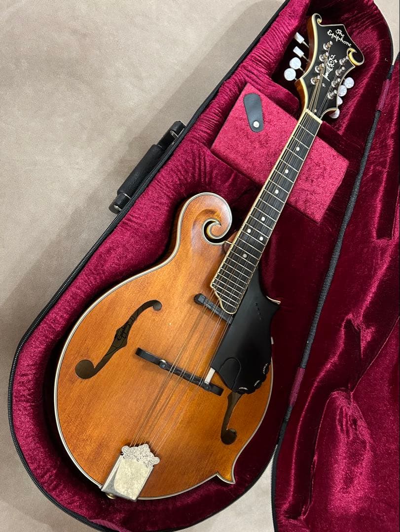 Epiphone MM-50E エレキ マンドリン エピフォン ハードケース