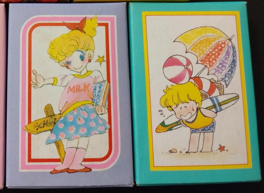 りぼん　付録　トランプ４種セット　池野恋　小田空　田渕由美子　小椋冬美