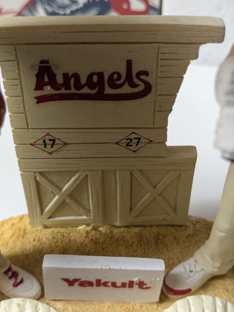大谷翔平、 マイク・トラウト ダブルボブルヘッドフィギュア