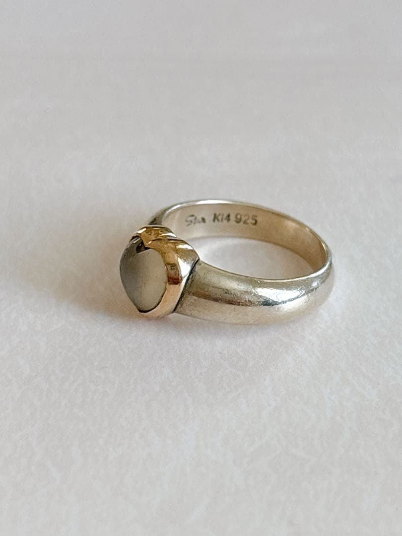 STAR JEWELRY K14×925 9号