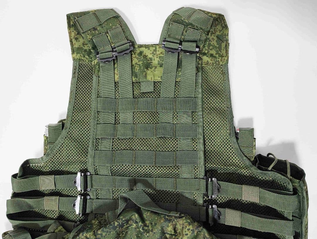 ロシア軍 6sh117 タクティカルベスト バックパック フルセット 新品未使用