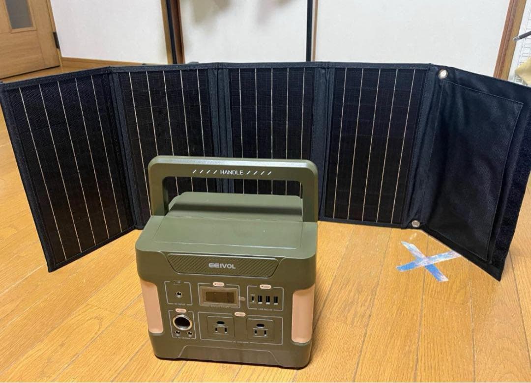 全新品 ポータブル電源 400W 防災