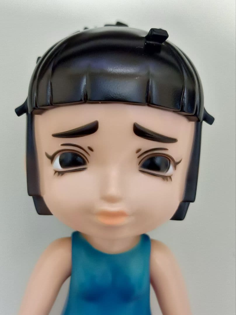 五寸釘玩具 藁人形ちゃん わらにんぎょうちゃん　ソフビ フィギュア