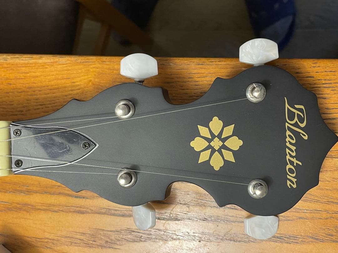 Blanton 五弦バンジョー オープンバック　お値打ち！キャリングバッグ付