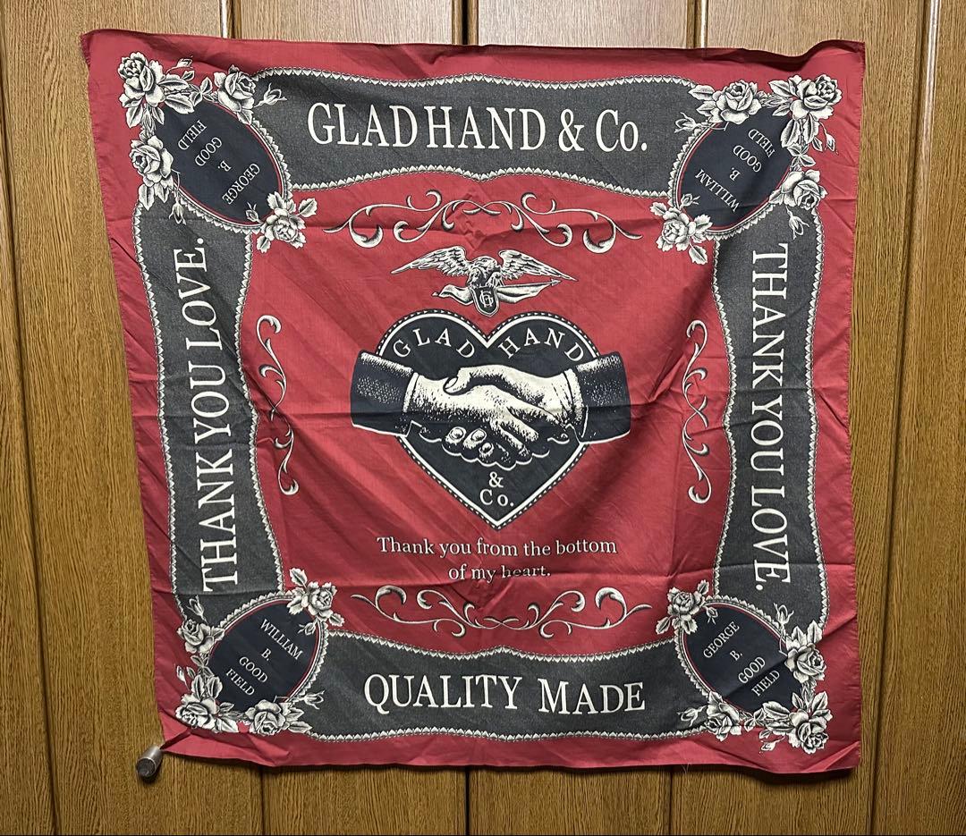 GLAD HAND gladhand グラッドハンド スカーフ　大判バンダナ