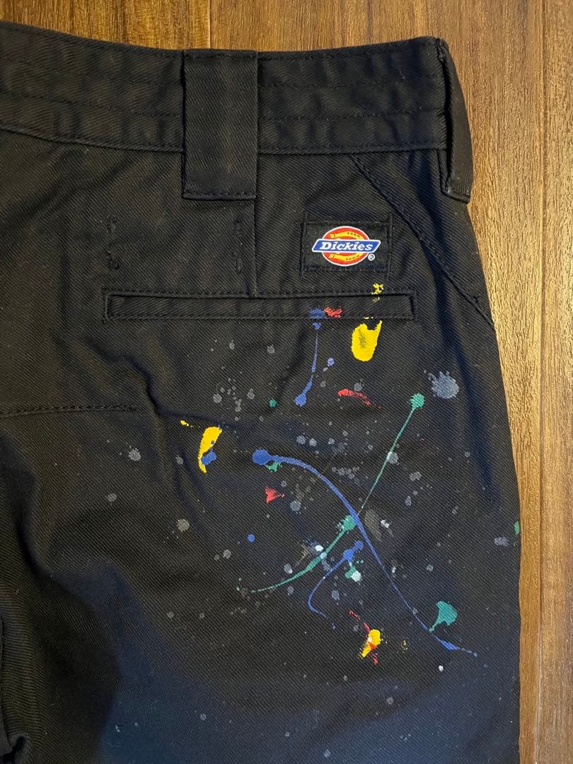 ◻︎ ナンバーナイン　ペンキ　Dickiesチノパン