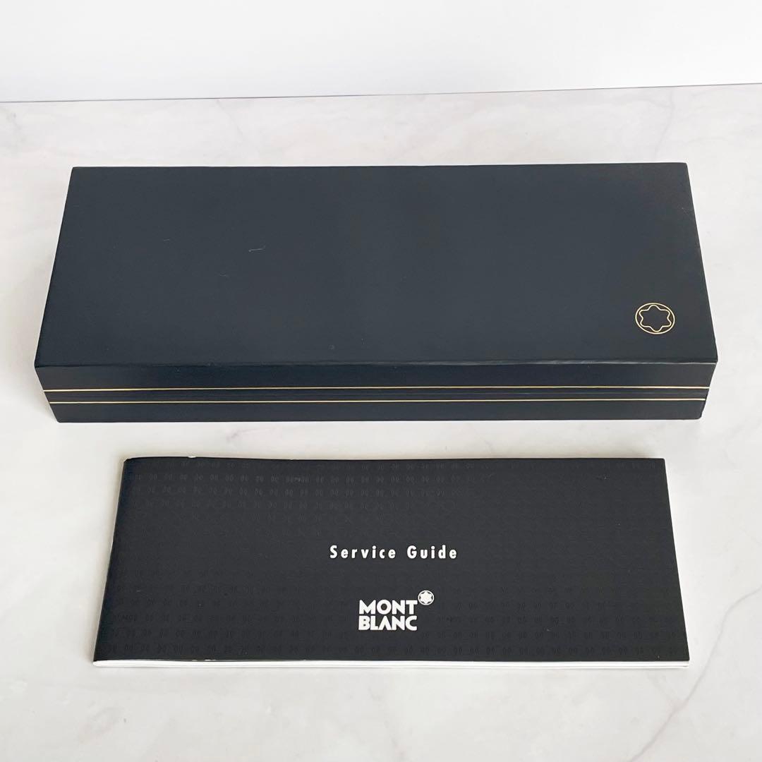 MONTBLANC ボールペン ノブレスオブリージュ ブルー系 箱付き 替え芯付