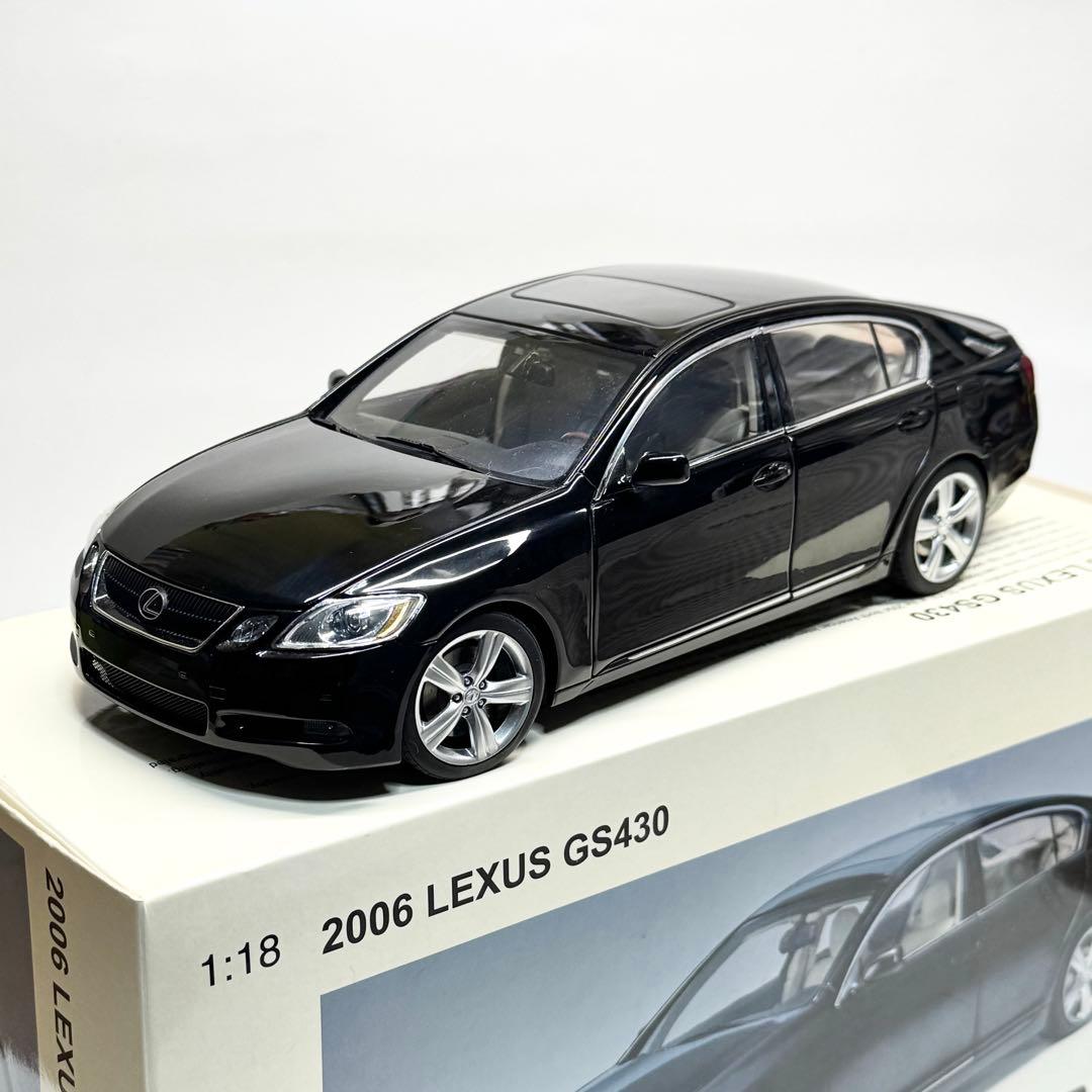 AUTOART 1/18 レクサス GS430 ブラック