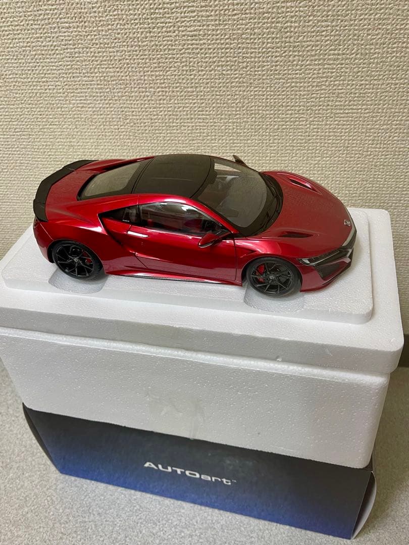 1/18オートアートホンダNSX NC1パールレッド　美品