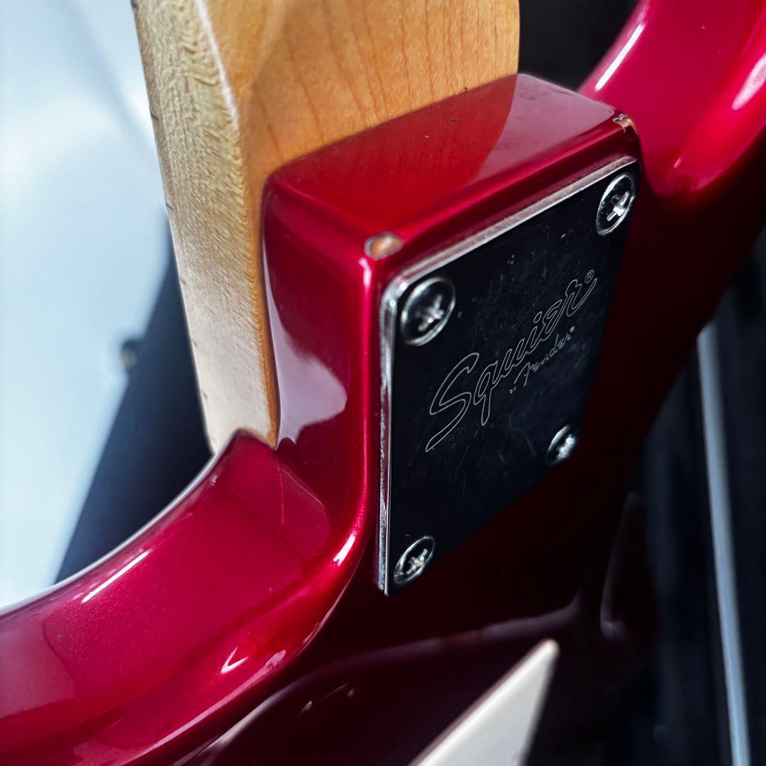 【人気のCAR】Squier by fender ストラトキャスター　2004年