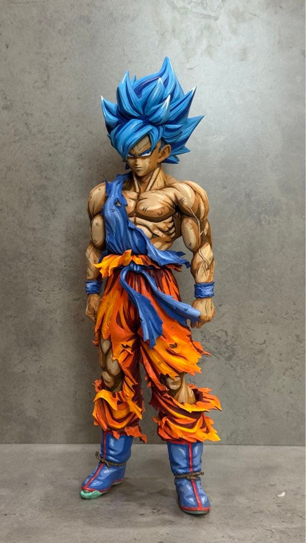 ドラゴンボール ベジータと孫悟空フィギュア 2体セット青