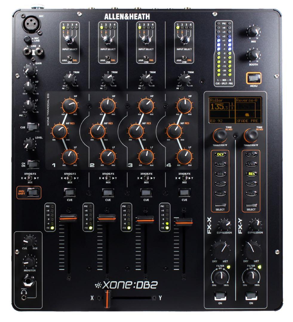 ALLEN&HEATH Xone:DB2 DJミキサー 動作確認済 箱・説明書