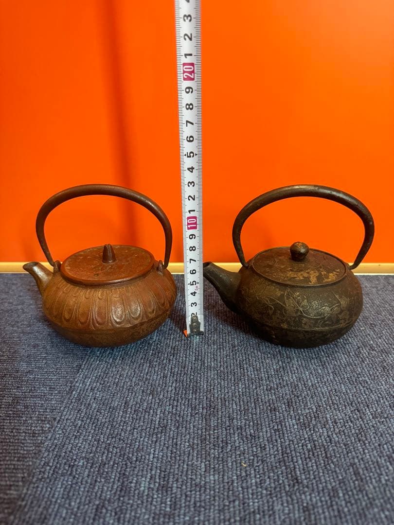 1906 鉄瓶　2客
