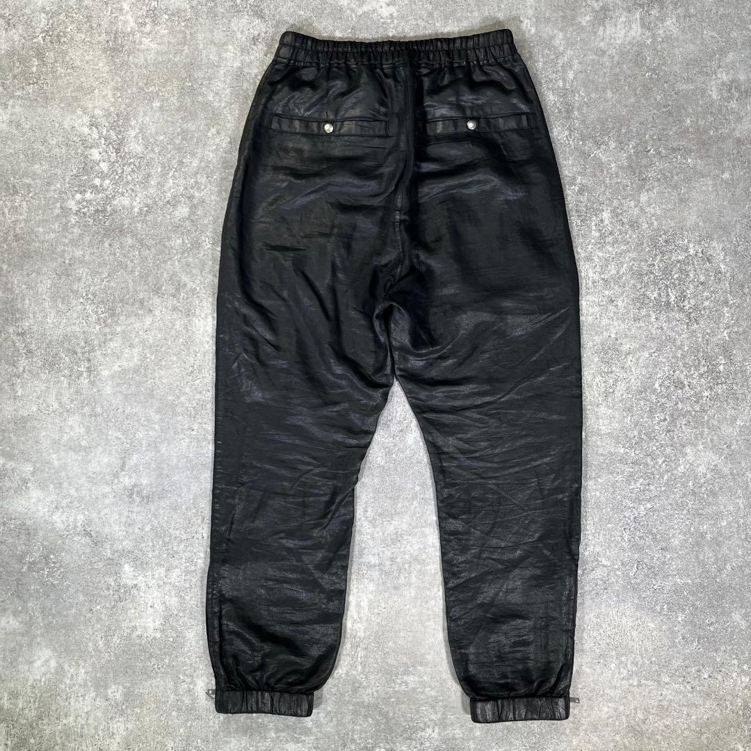 19SS Rick Owens コーティングサルエルジョガーパンツ【46】