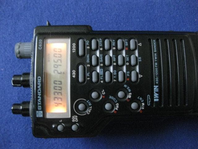 10/31出品終了1200MHz/430MHzハンディー　C620　メンテ済品